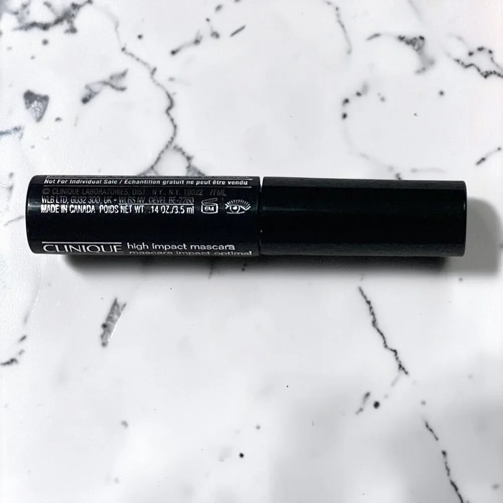 Clinique High Impact Mascara 01 Black Travel Size New Classic Luxury Beauty